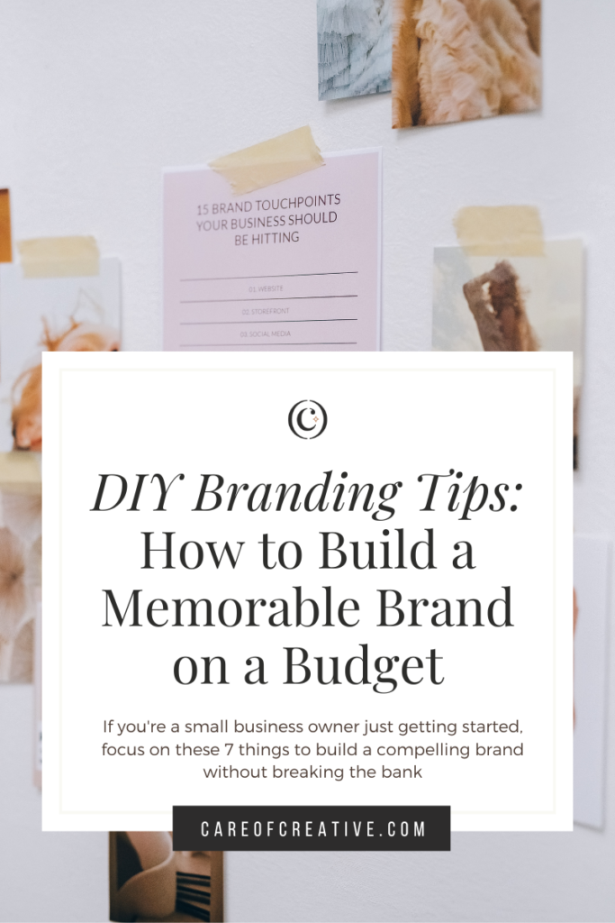 7 Tips to DIY Your Brand When You're On a Budget